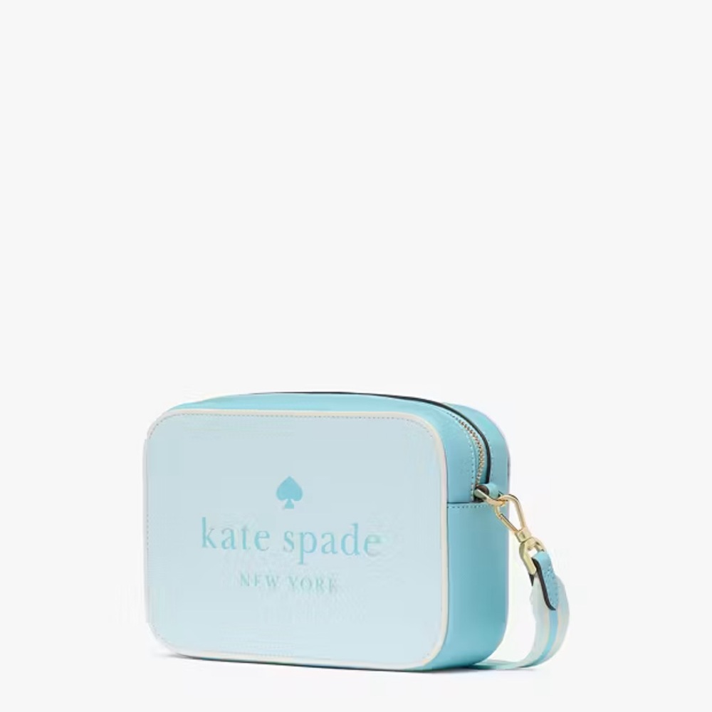 Kate Spade Blue Camera Crossbody Bag - Picture 2 of 4